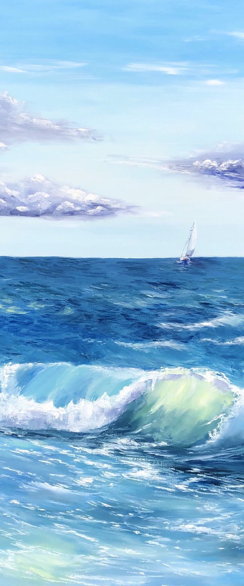 Sailboat by Tanya Stefanovich