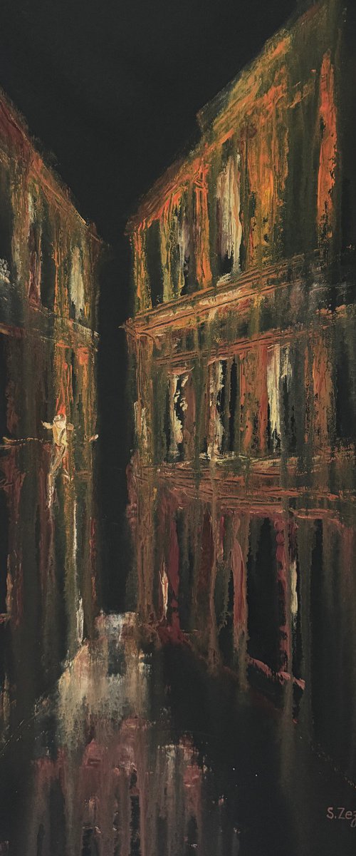 Echo of the Narrow Streets by Svitlana Zezekalo