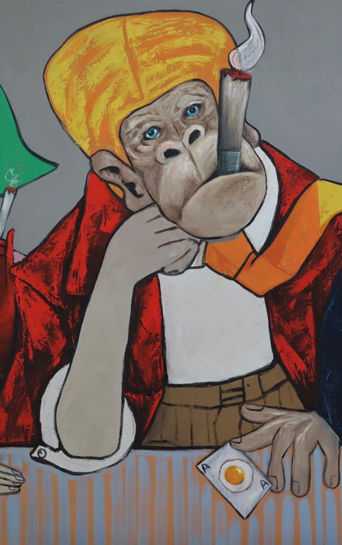 Boss in deep thought by Ta Byrne