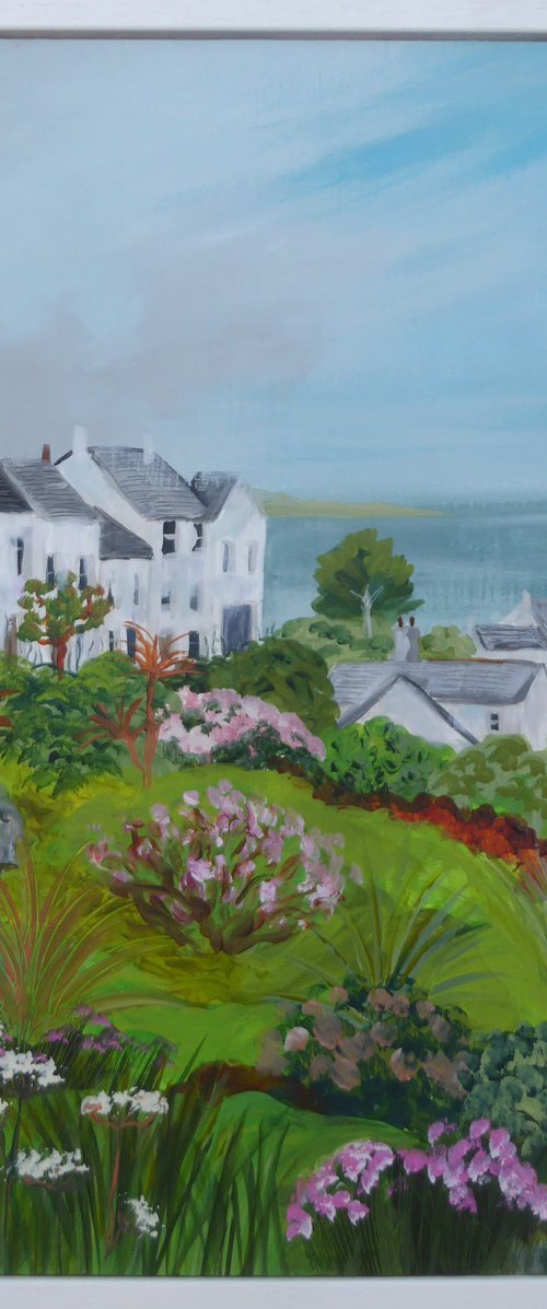 Coverack Cottages by Elaine Allender