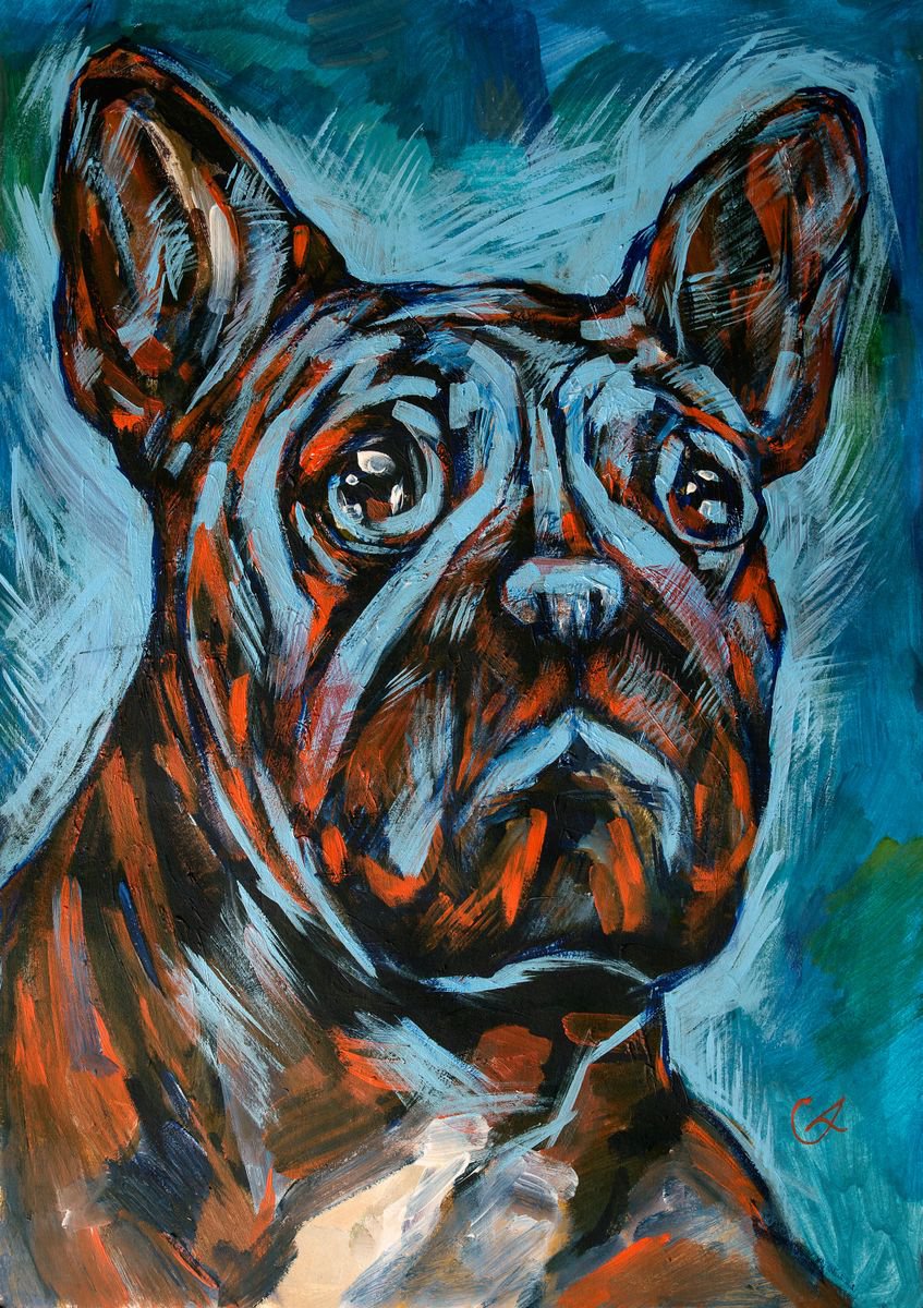A bulldog by Ashot Sardaryan