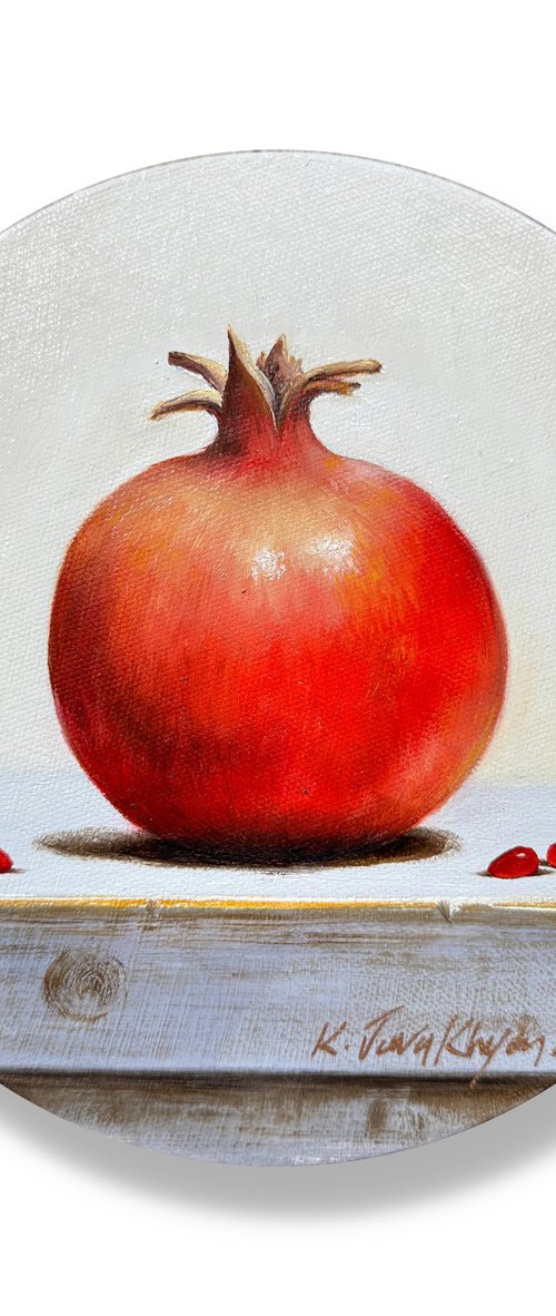 Pomogranate 8 in dia by Konstantin Javakhyan