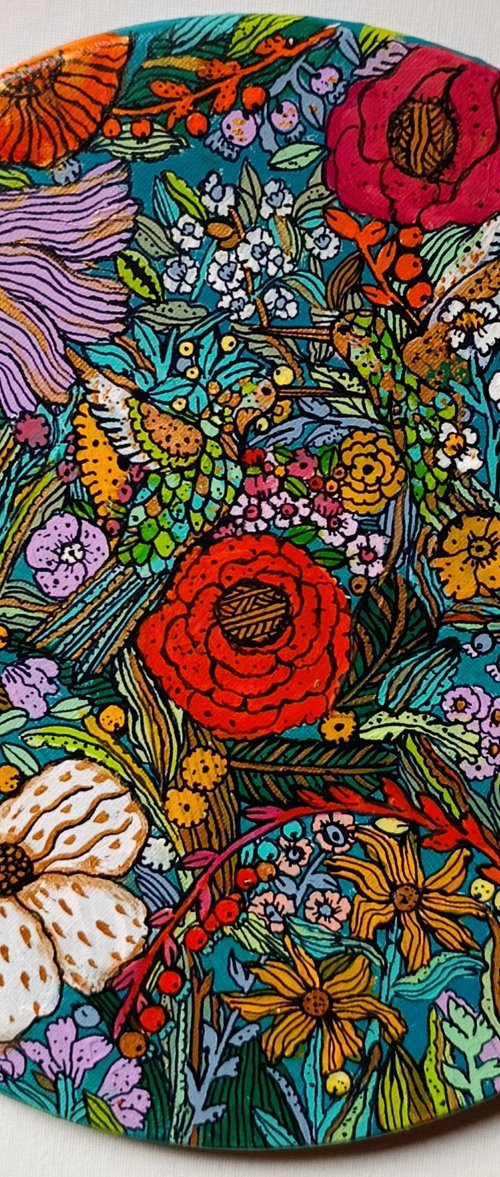birds and plants by Tetiana Osadchuk