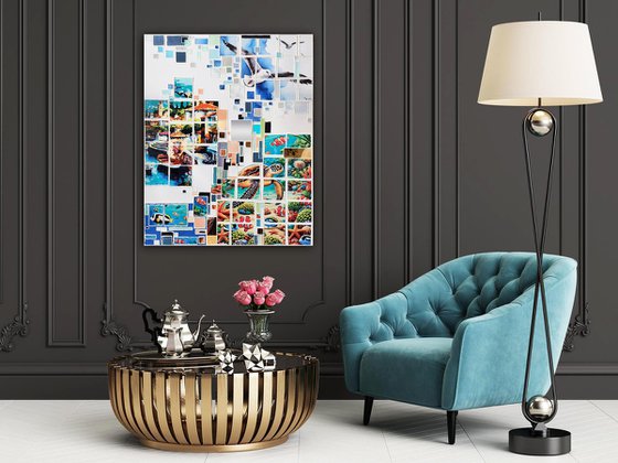 Mosaic of coastal dreams