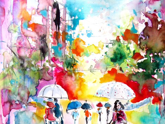 Colorful rainy day III