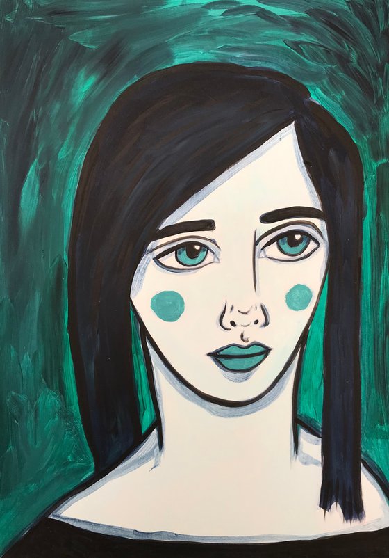 Green Portrait