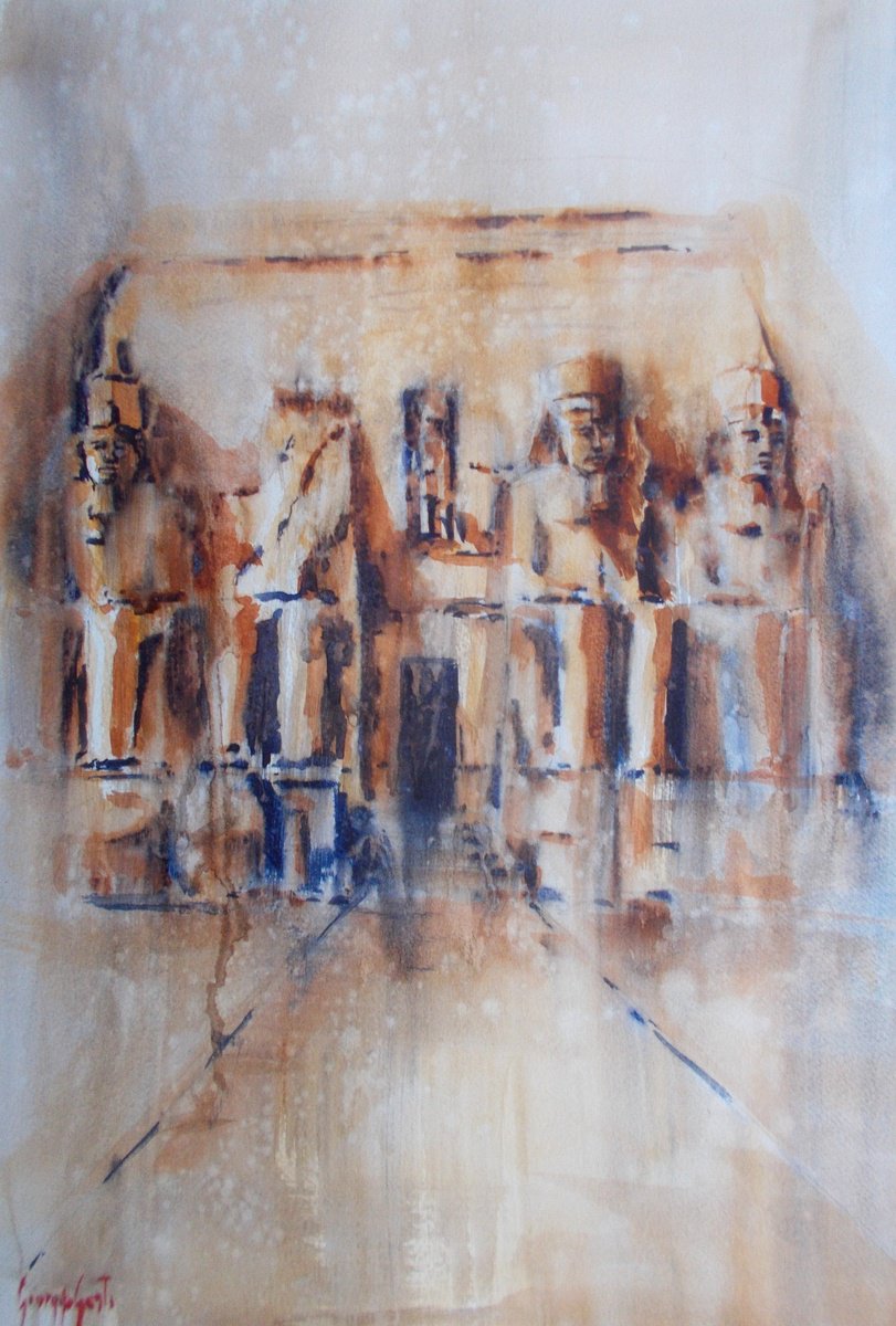 Abu Simbel by Giorgio Gosti