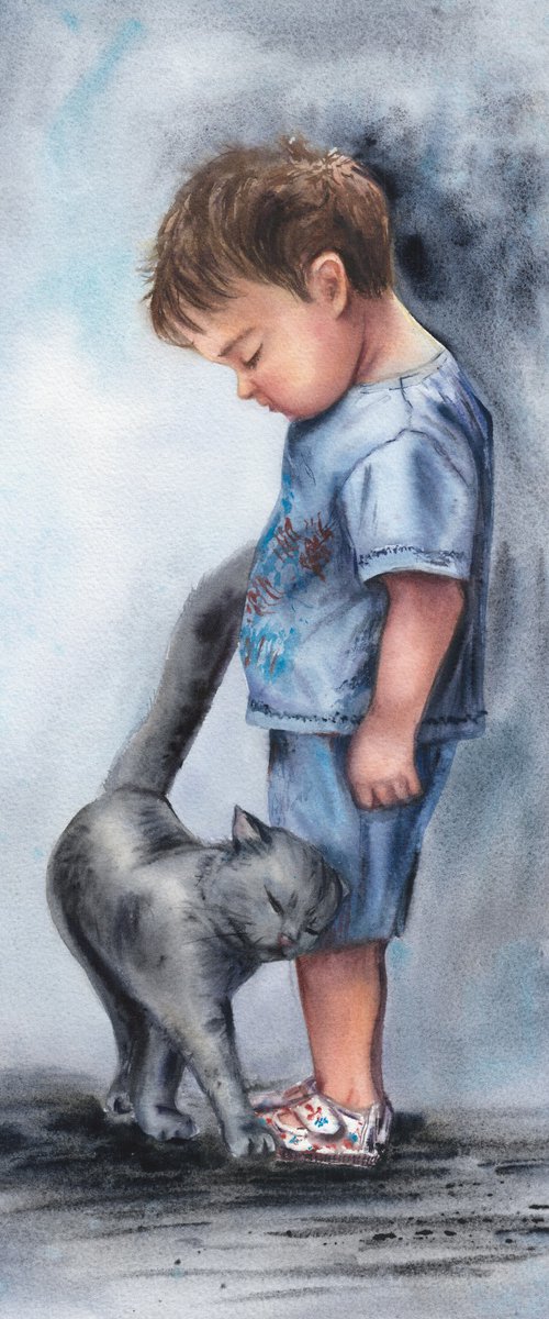 My Little Friend by Maryna Boiko