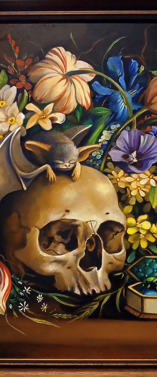 Sleeping bat II by Valentina Toma' aka Zoe Chigi