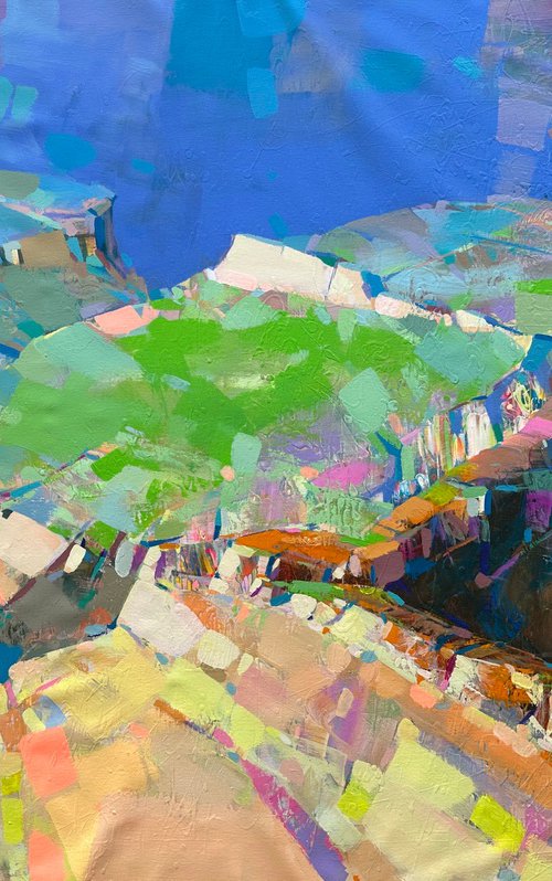 Grand Canyon, Original painting, Handmade artwork, One of a kind by Vahe Yeremyan