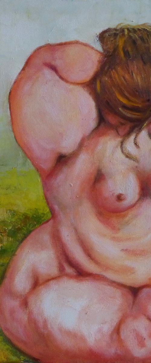 The nude by Ta Byrne