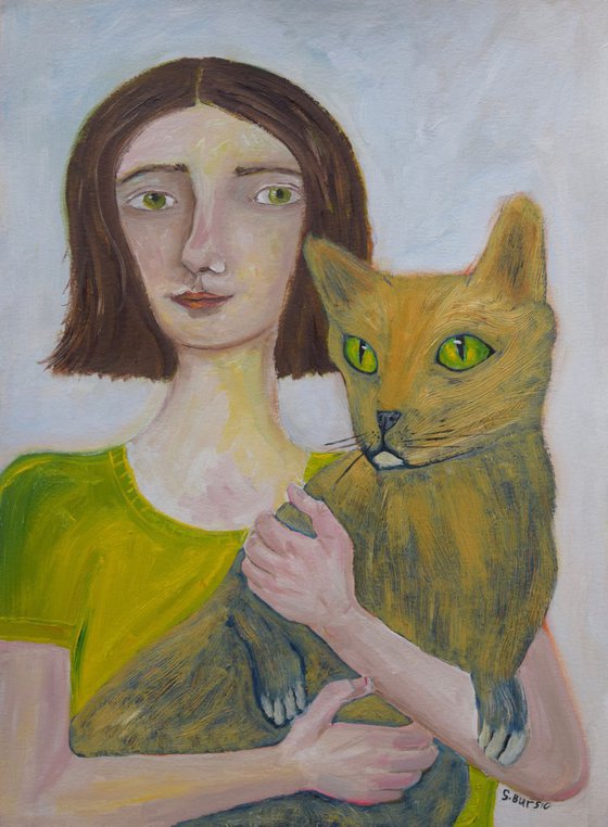 Green Eyes - Cat Woman