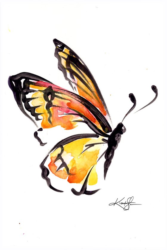 Brushstroke Monarch 12