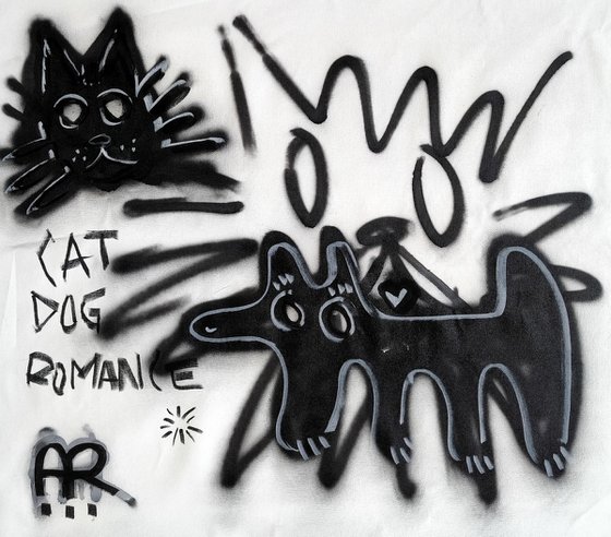 CAT & DOG ROMANCE