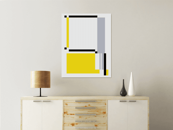 Yellow Abstract #05