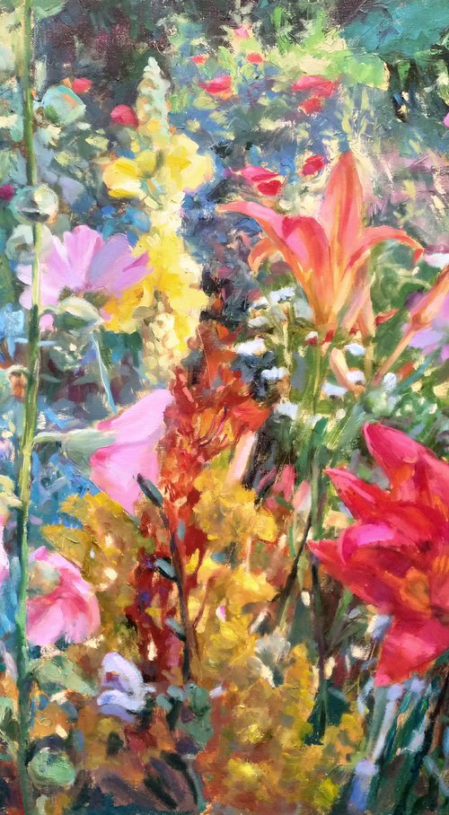 In my garden 2 by Liudmyla Chemodanova