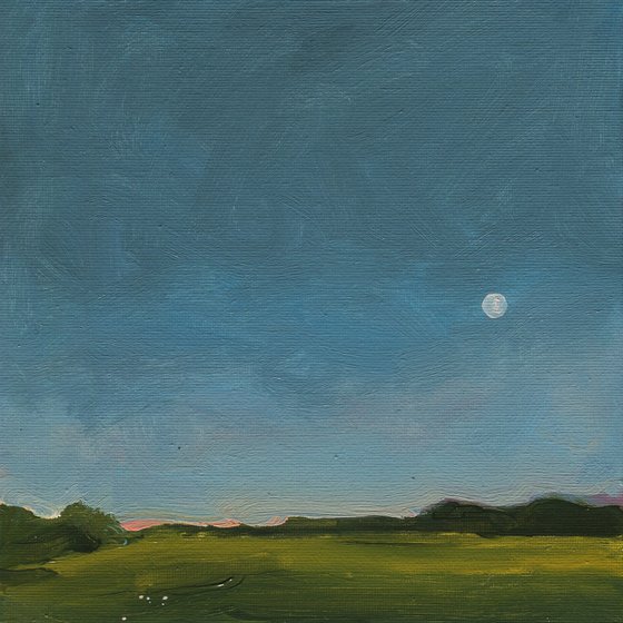 Twilight Over the Fields