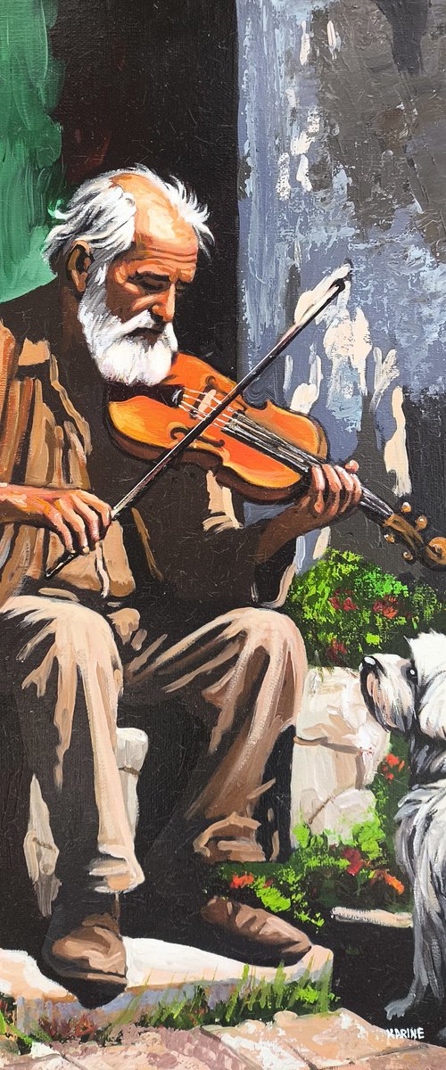 A Music for One by Karine Harutyunyan