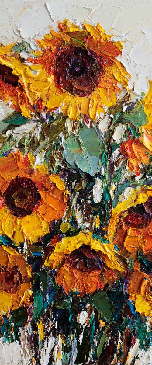 Sunflowers by Anastasiia Valiulina
