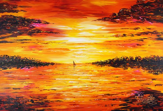 Romantic Sundown Sailing D 5