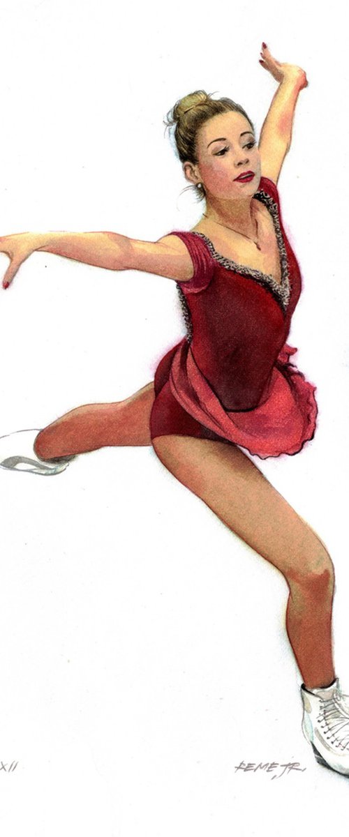 Figure skating III by REME Jr.