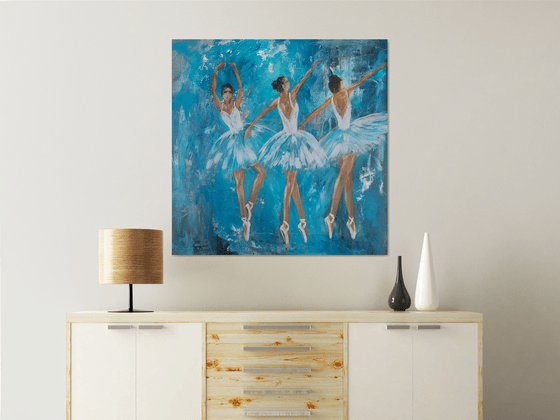 Dance in blue