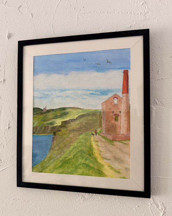 Cornwall - Tin mining Framed