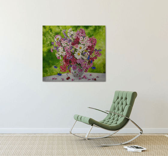 Large Floral Still life