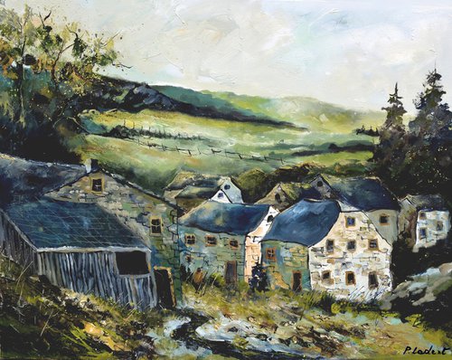Old village in my countryside by Pol Henry Ledent