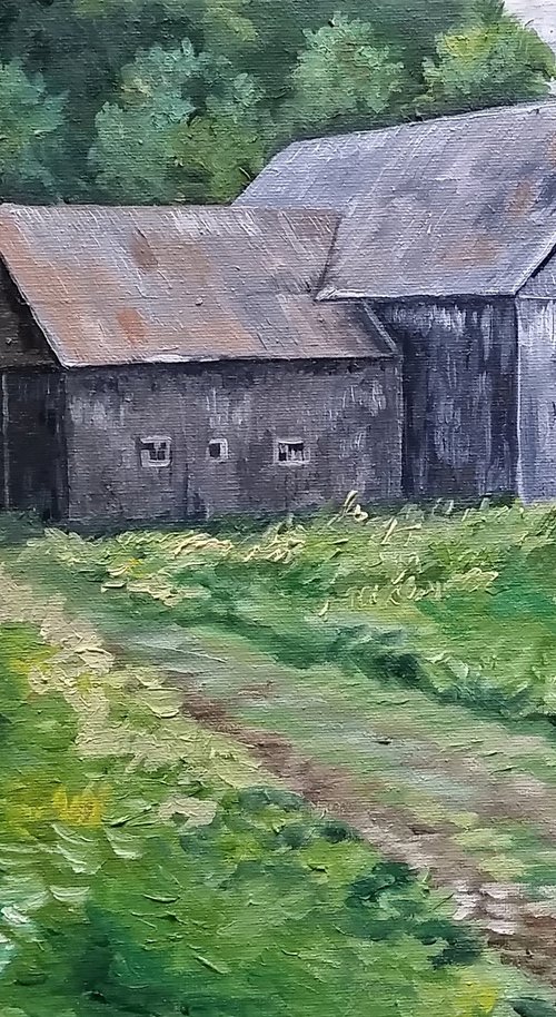 Landscape - Old Buildings - "Glen Arbor History" by Katrina Case