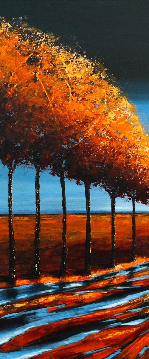 Way to unknown- Fields and Colors Series by Danijela Dan