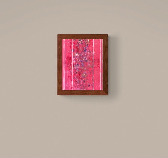 Abstract Flowers in Pink