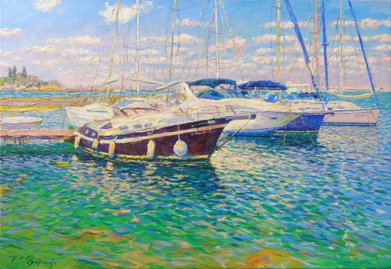 Boats waiting for the sails of your dreams