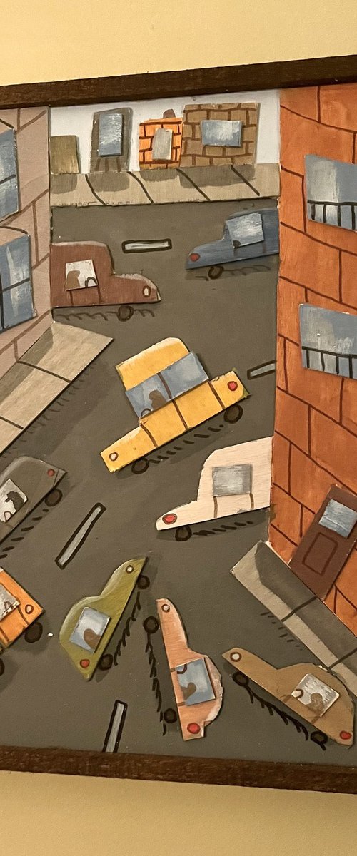 City corner by Art of Aaron Wooten