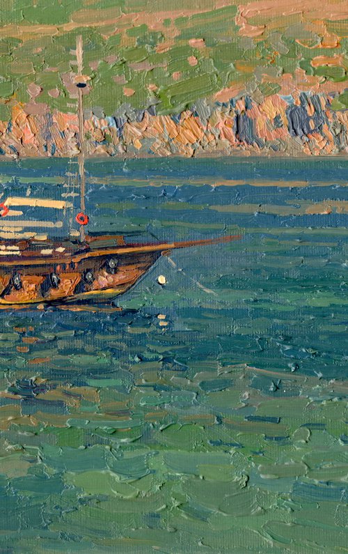 Yacht Santa Maria by Simon Kozhin