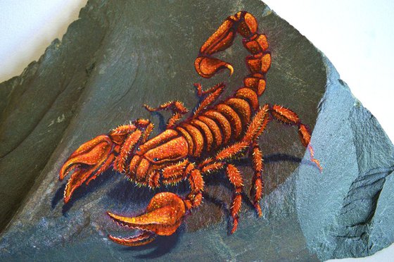 The King Of The Sting (Giant Red Scorpion)
