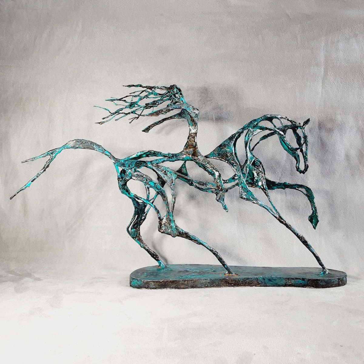 Expressive Sculpture , Alive By Linda Hoyle, 17 X 11, Artwork For Sale On Artfinder