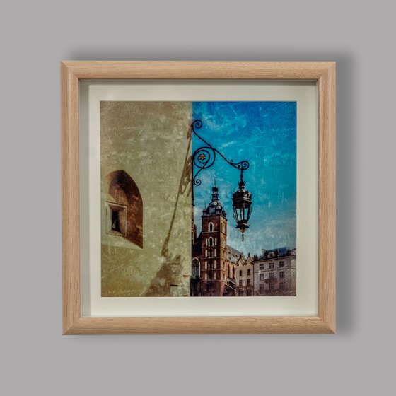 Krakow cityscape(framed)