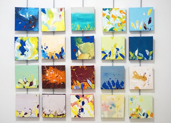 Happy Tile Chamber Song 20x20cm/8x8in