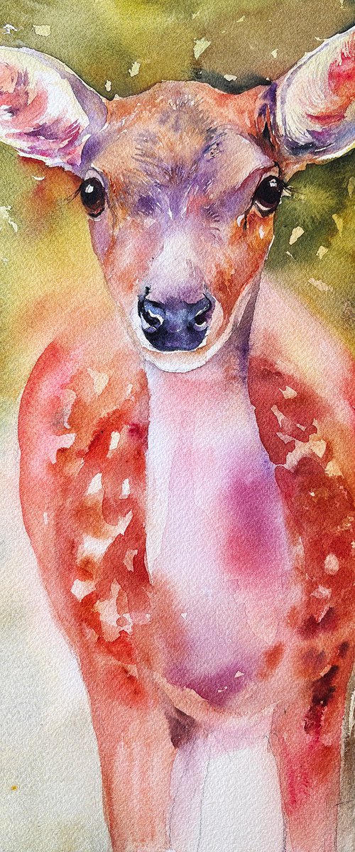 Forest Deer by Arti Chauhan