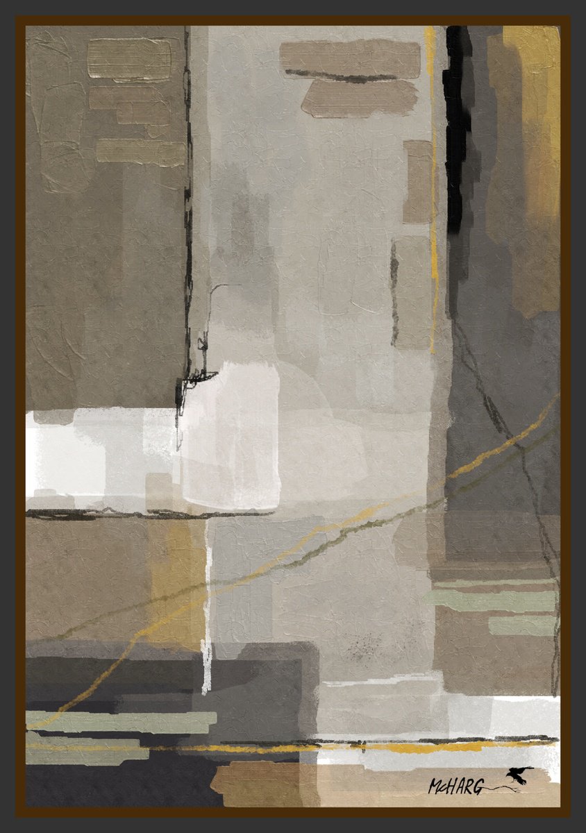 Impressionistic Portrait Painting By Joe Mcharg, 31 X 43, Abstract #5, Original Artwork