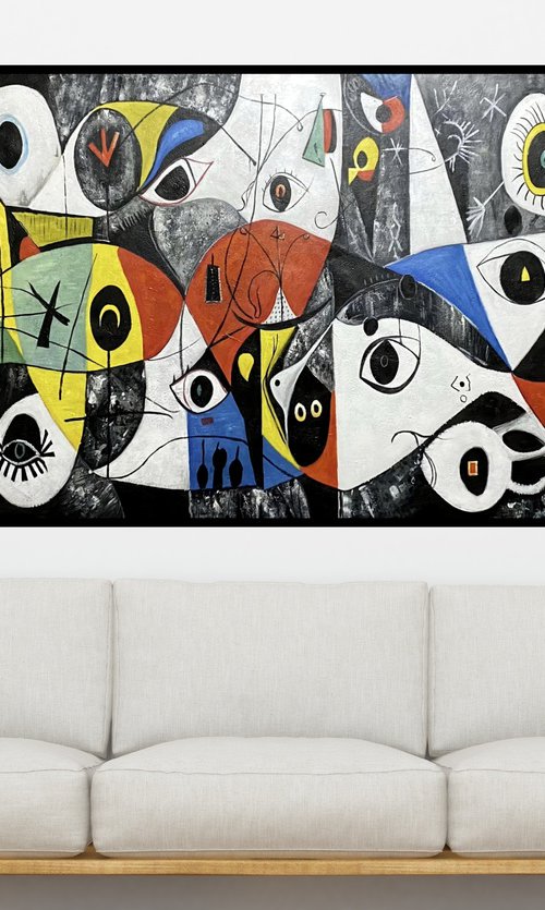 DREAMS OF MIRÓ by Angel Rivas