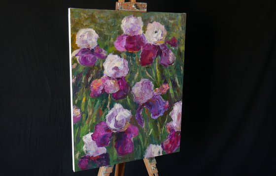 Irises - irises painting #6