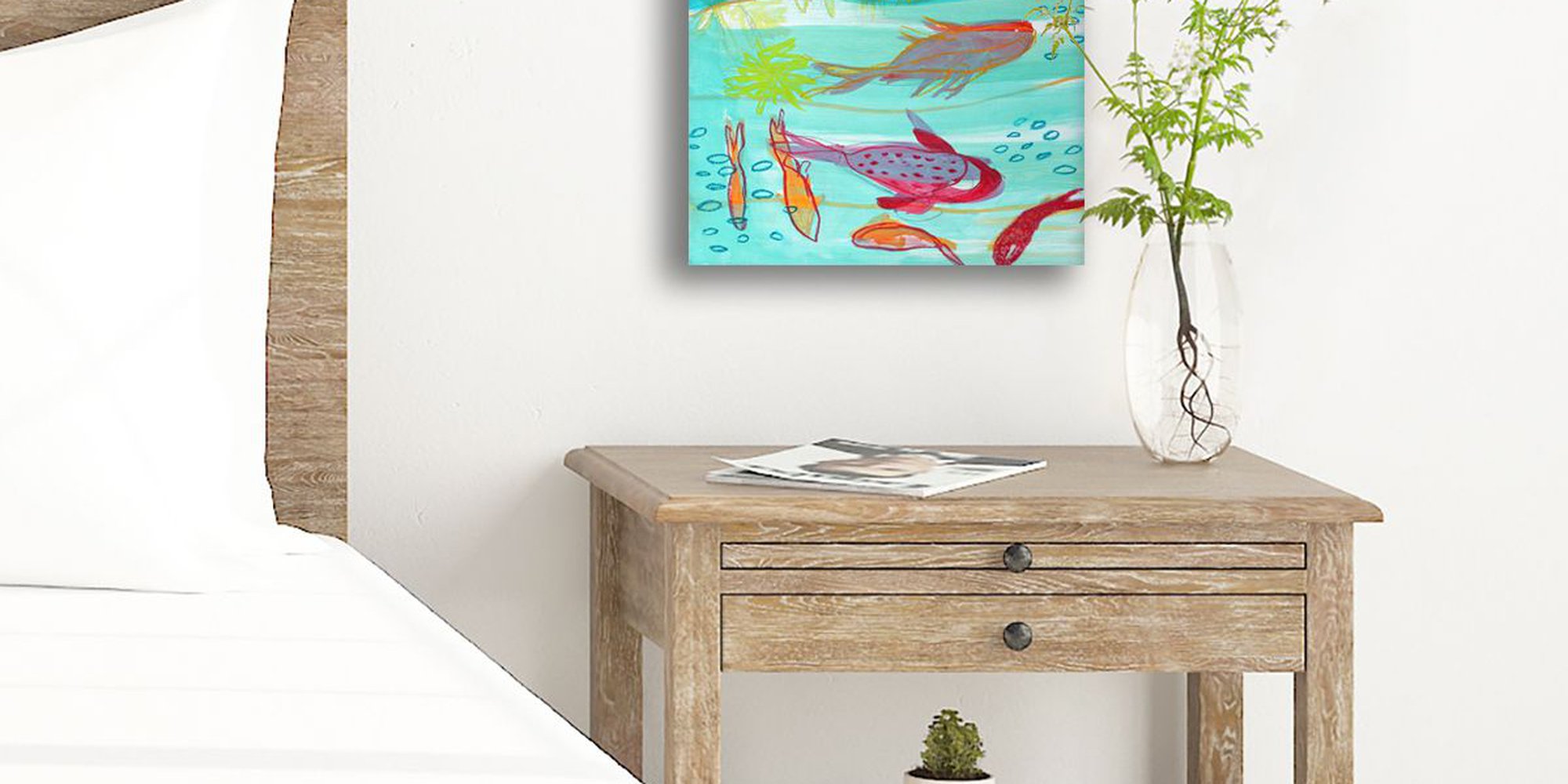 Art of the Day: "Pond Life, 2015" by Suzie Cumming
