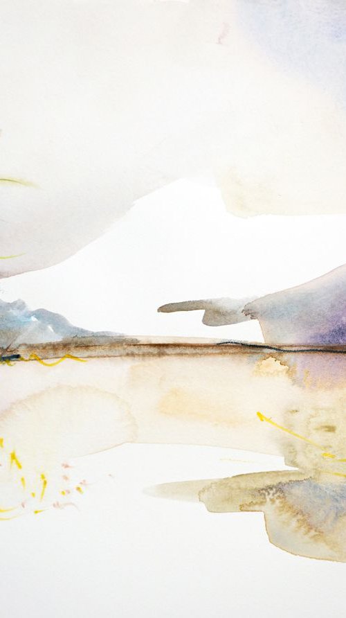 Fall Landscape 3 9x12in (22x30cm) by jelena b