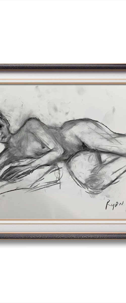 Nude Study of Sandra 2 by Ryan  Louder