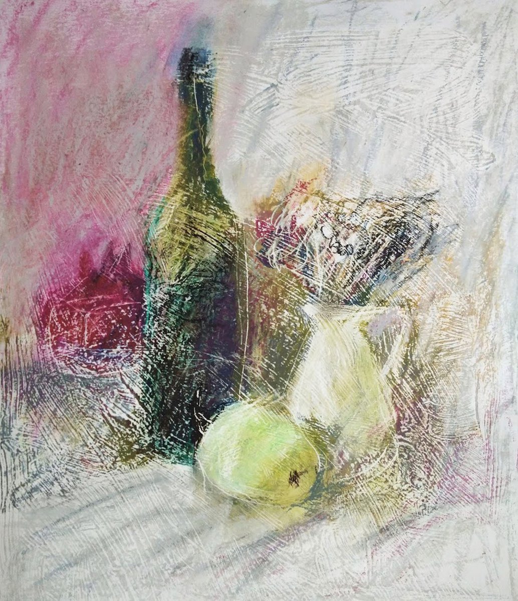 Still life with pomegranate by Katerina Kosterina