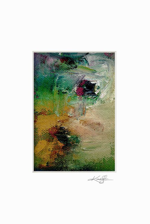 Oil Abstraction 27 - Abstract painting by Kathy Morton Stanion by Kathy Morton Stanion