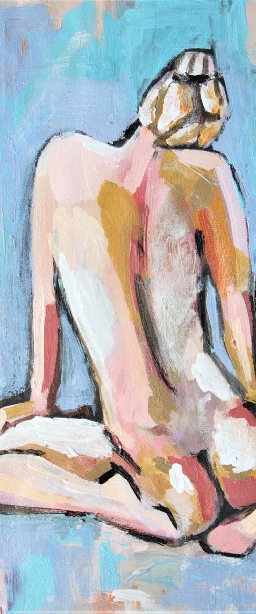 Nude / 39.5 x 32.5 cm by Alexandra Djokic