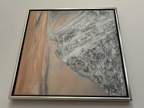 „Where silence dwells“ 74x74x4 cm